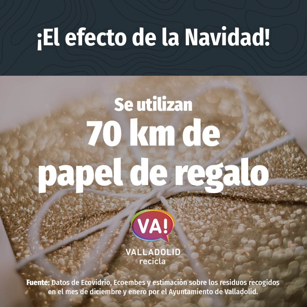 reciclaje en navidad